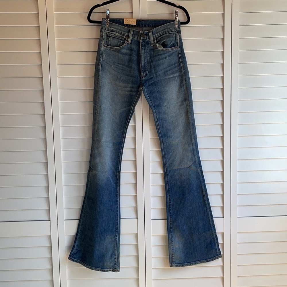 Ralph Lauren high rise flare jeans sz 26 x 32